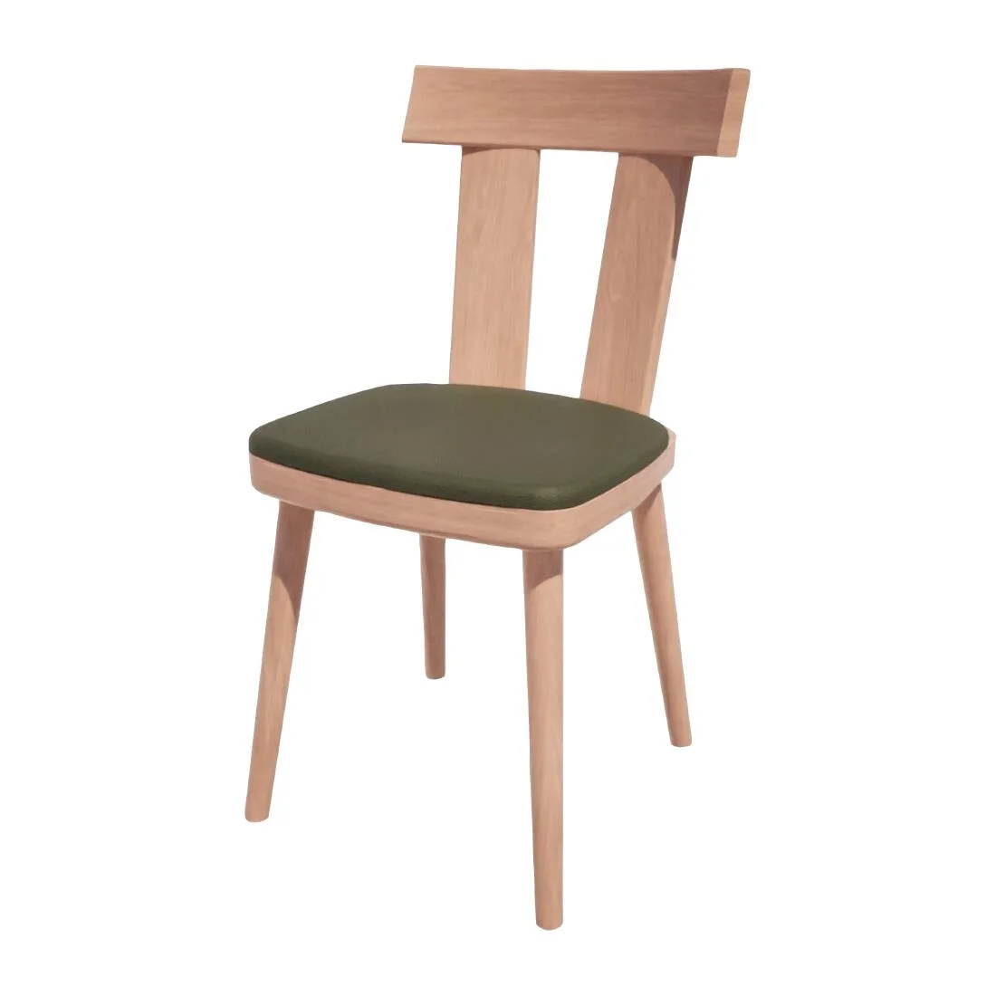 Bolero Bespoke Bamba Side Chair Olive/Beech