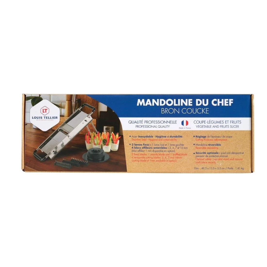 Louis Tellier The Chef's Mandoline Reversible - Image 2