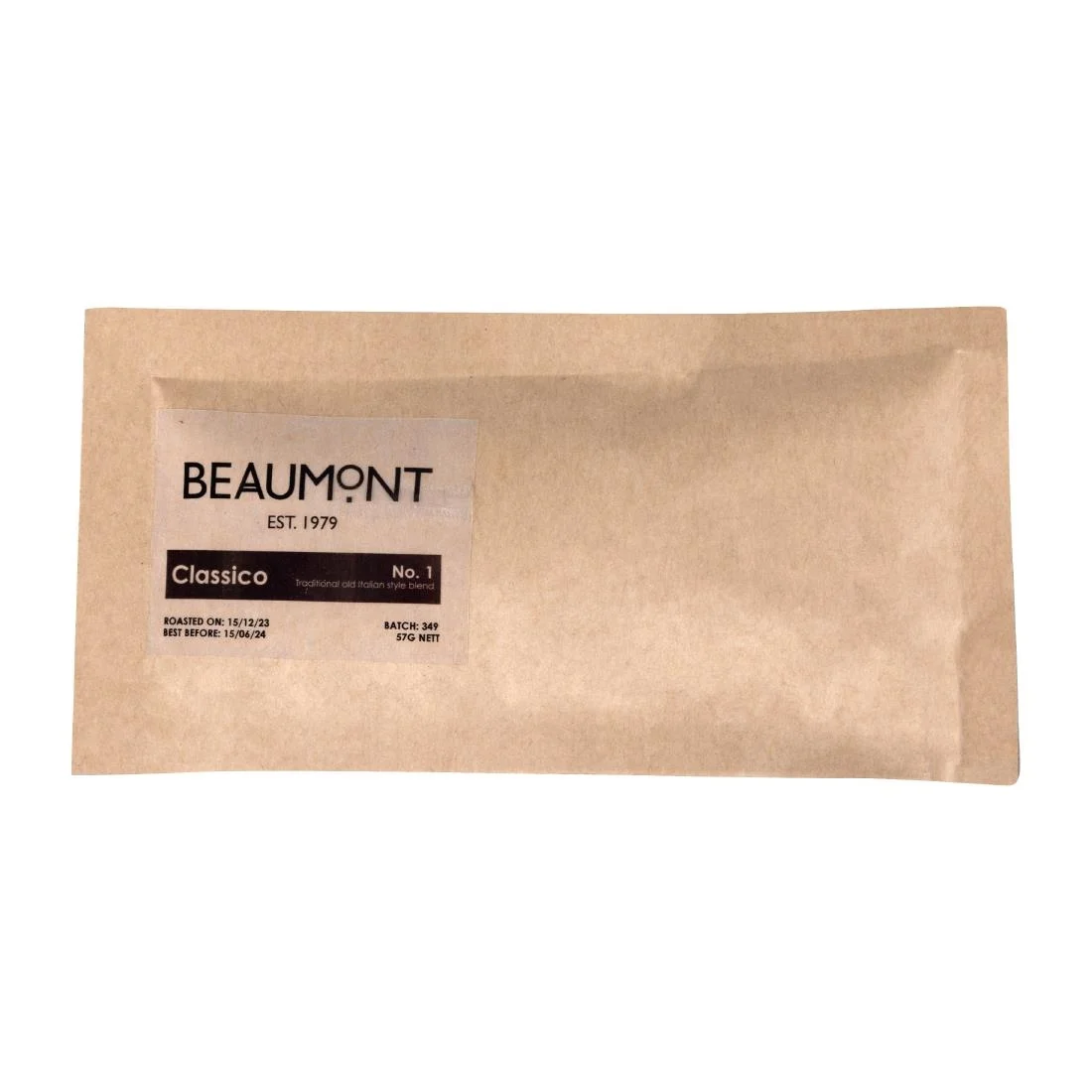 Beaumont No.1 Classico Coffee Omni Grind 57g (50 Pack)