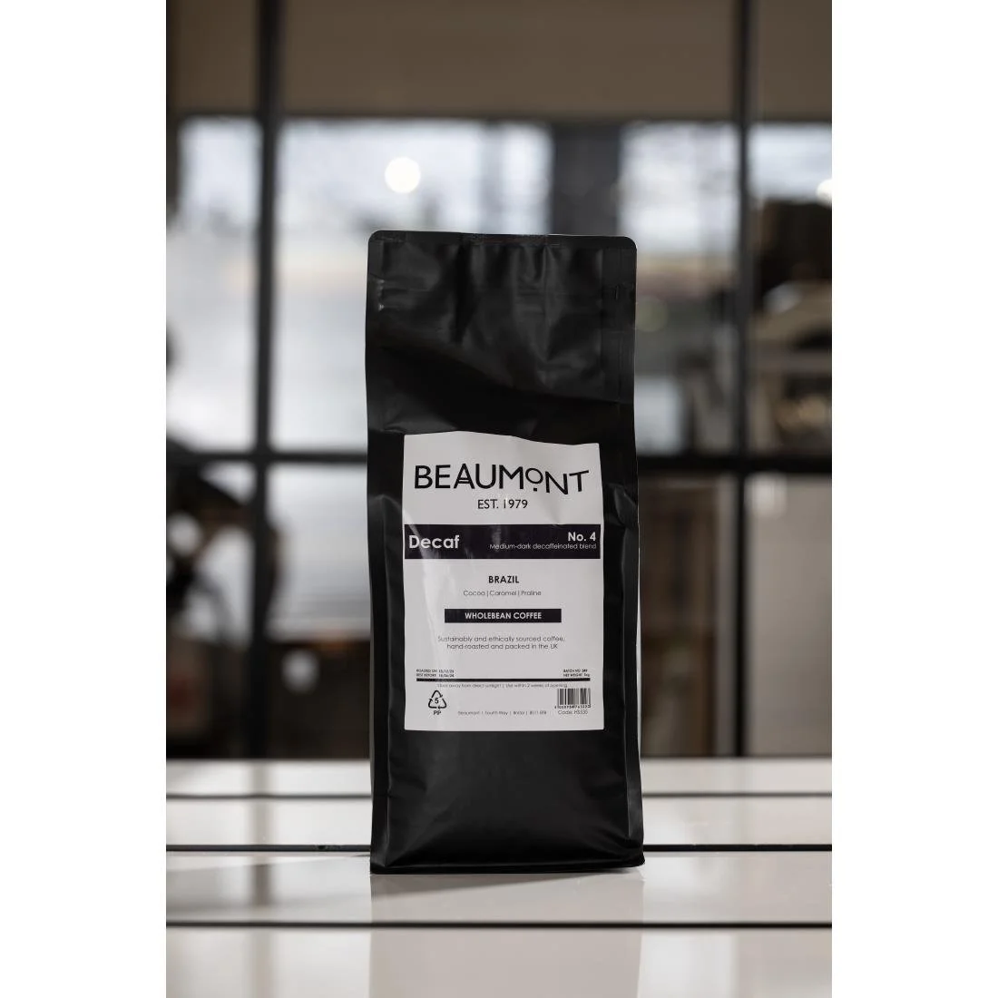 Beaumont No.4 Decaf Coffee Beans 1kg - Image 11
