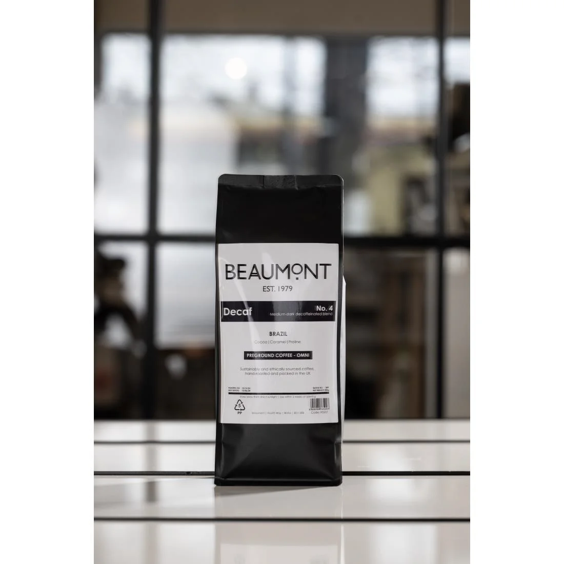 Beaumont No.4 Decaf Coffee Omni Grind 500g - Image 11