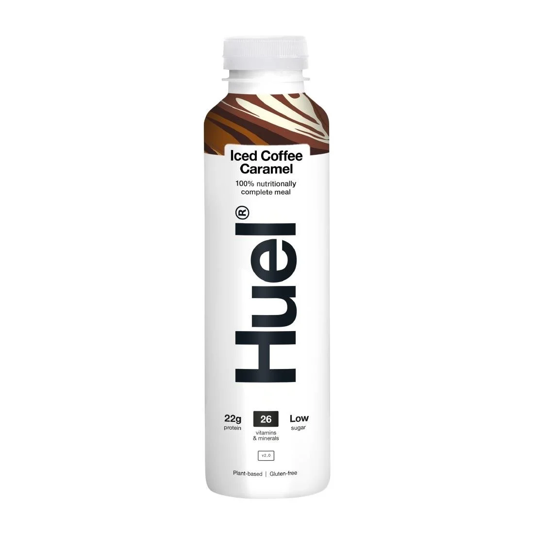 HUEL 100% Nutritionally Complete Meal Drink - Iced Coffee Caramel 500ml (8 pack)