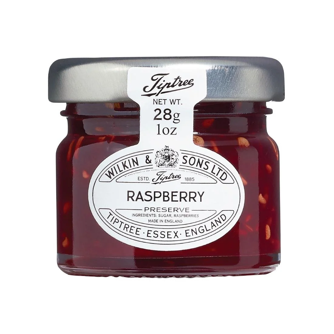Tiptree Raspberry Preserve 28g (72 Pack)