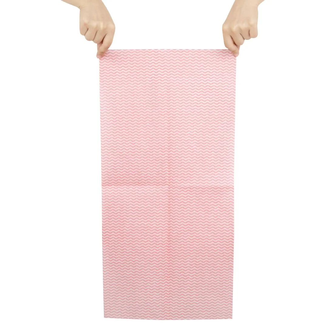 Jantex Non-Woven Cloths Red (50 Pack) - Image 3