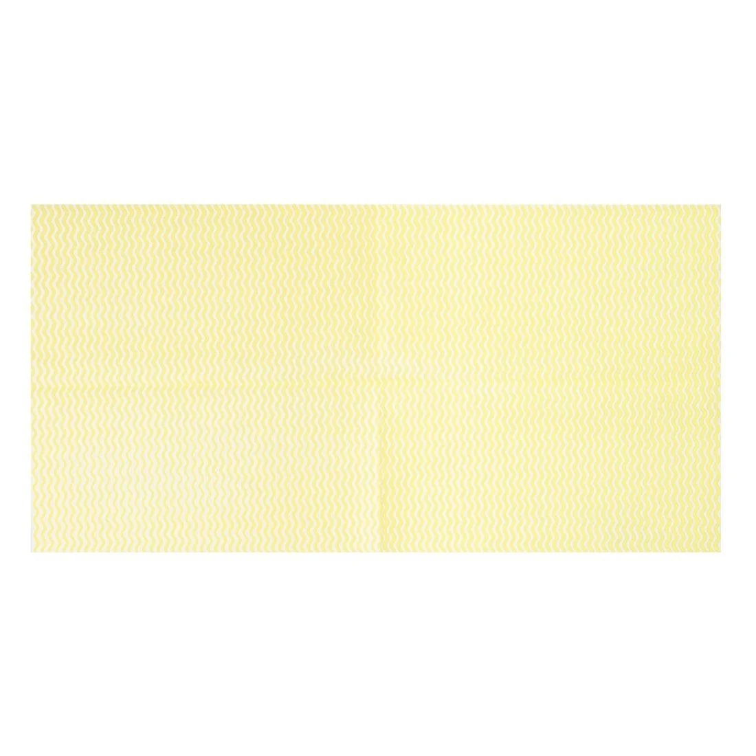 Jantex Non-Woven Cloths Yellow (50 Pack) - Image 2