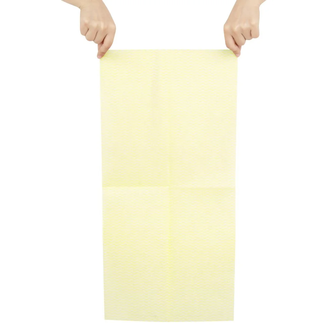 Jantex Non-Woven Cloths Yellow (50 Pack) - Image 3