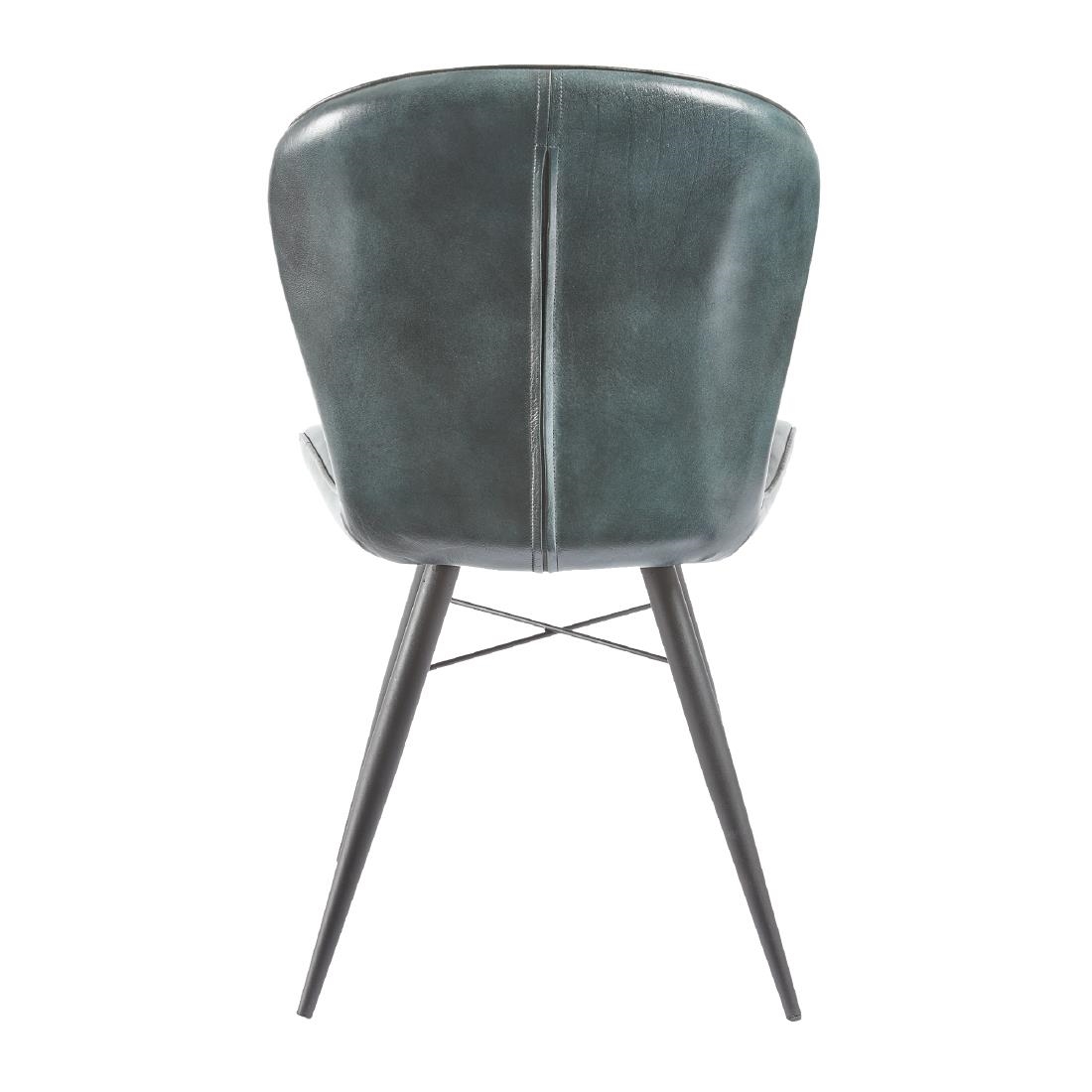 Lena Side Chair Steel Grey (Pack of 2)