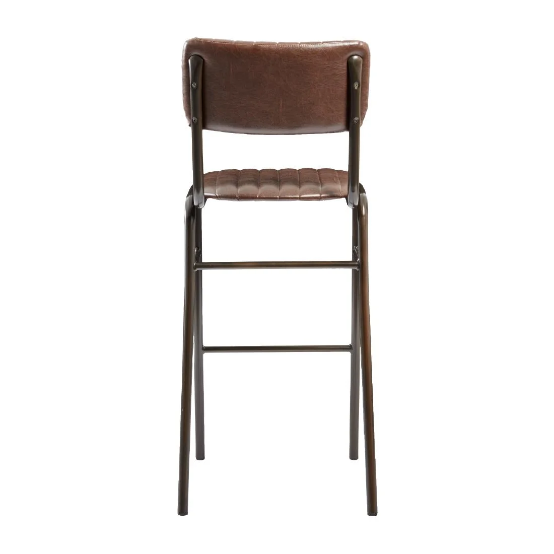 Tavo Stacking Bar Stool Vintage Brown (Pack of 2) - Image 3