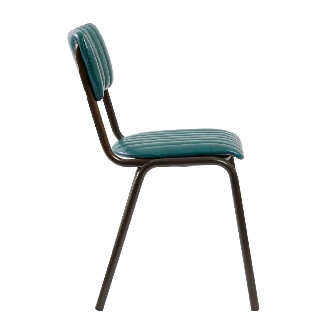 Tavo Stacking Side Chair Vintage Teal (Pack of 2) - Image 4