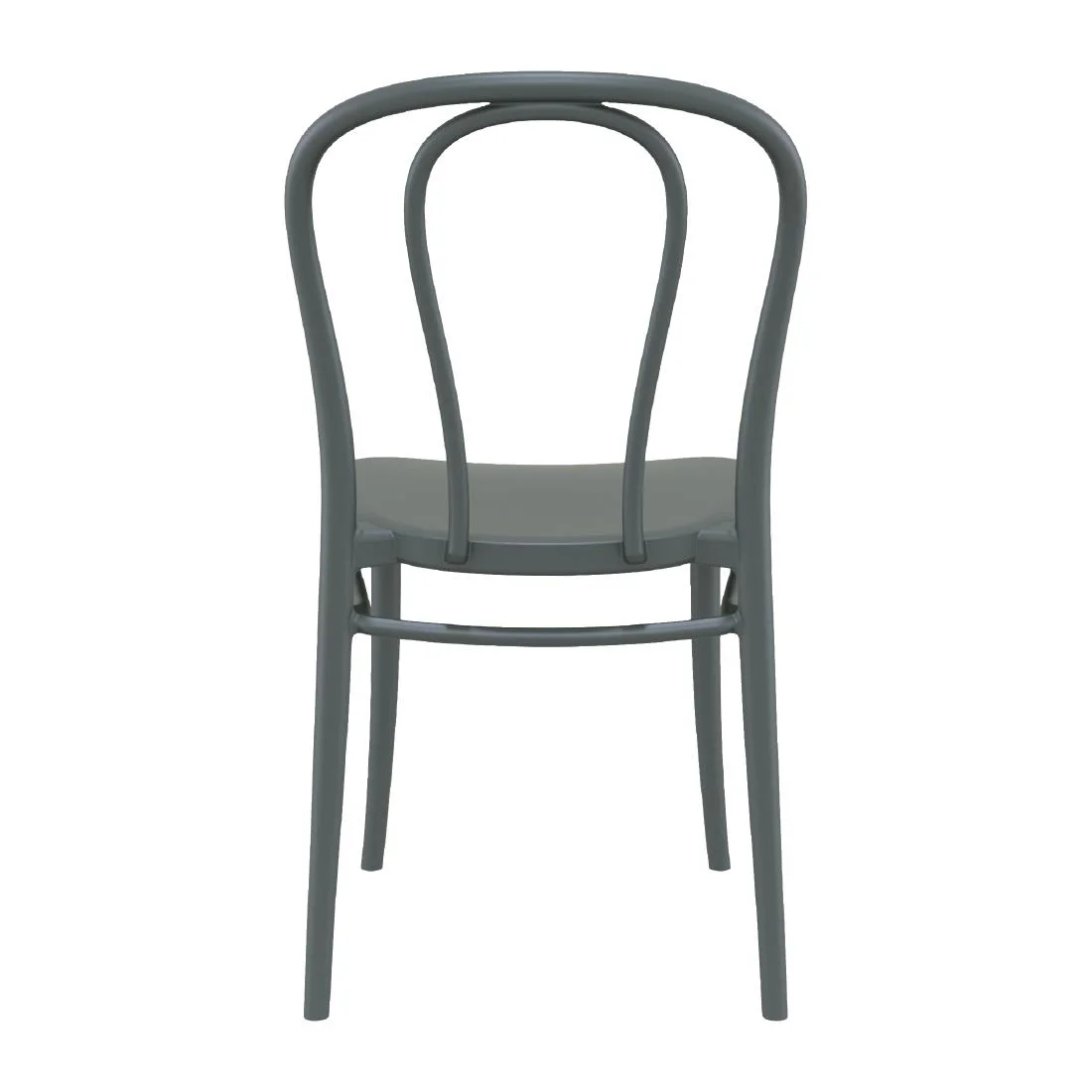 Victor Side Chair Dark Grey (Pack of 2) - Image 2
