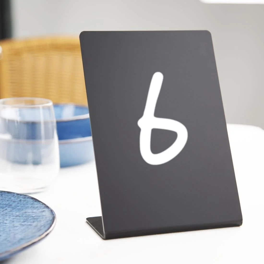 Olympia Acrylic Tableboards 148x280mm (4 Pack) - Image 5