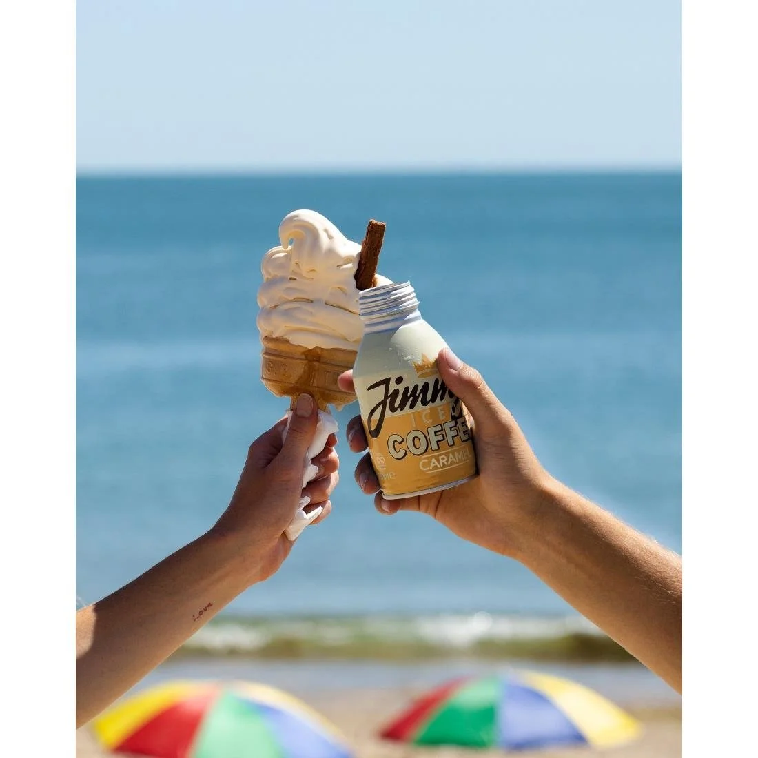 Jimmy's Caramel Iced Coffee BottleCan 275ml (12 Pack) - Image 2