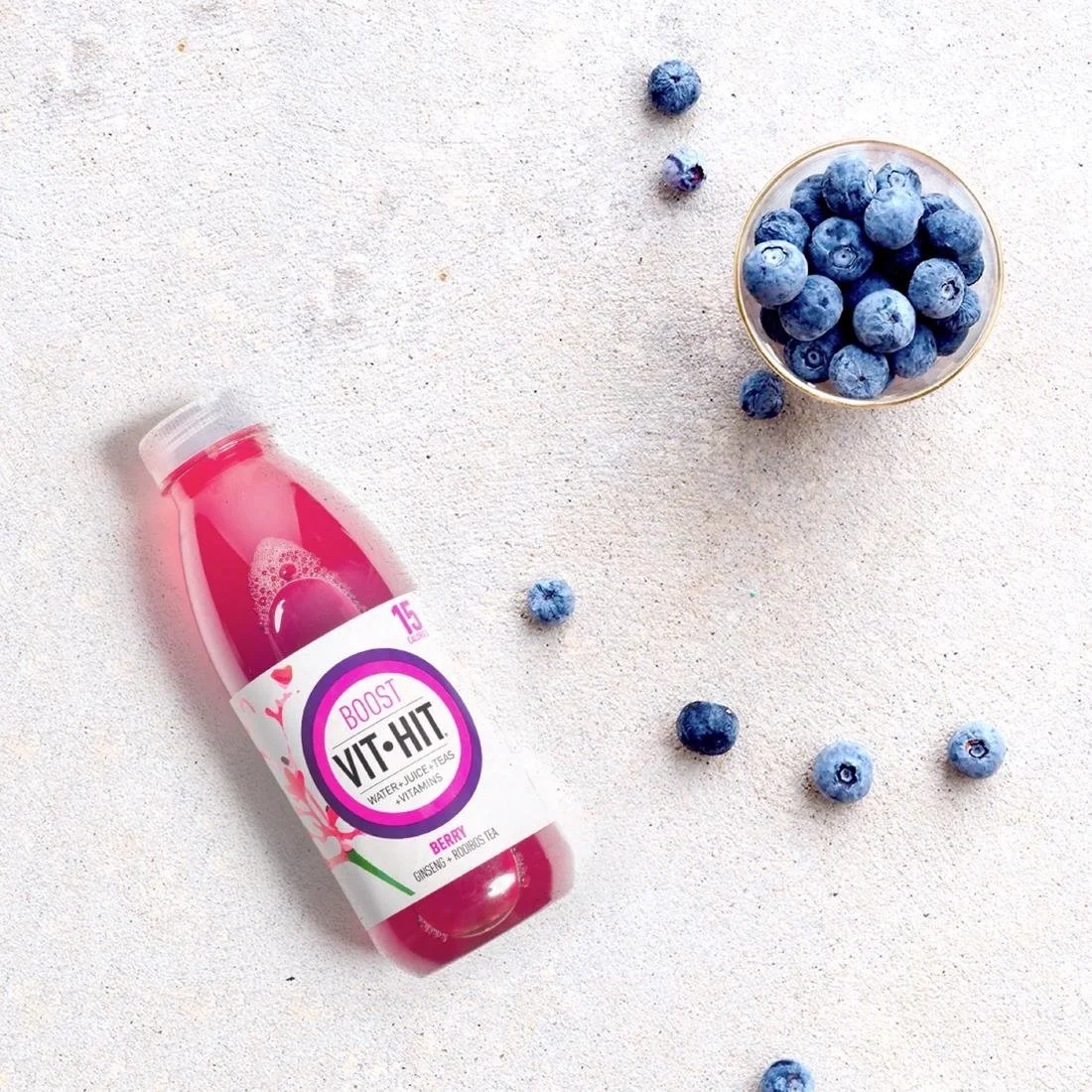 VITHIT Boost Berry Vitamin Water 500ml (12 Pack) - Image 2