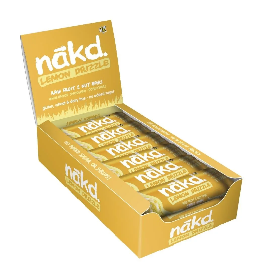 Nakd Bar Lemon Drizzle 35g (18 Pack) - Image 2