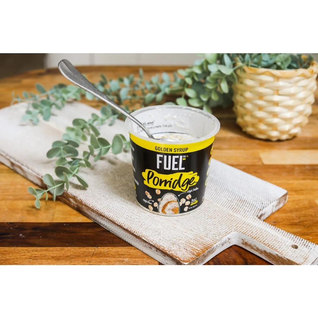 FUEL 10K Golden Syrup Porridge Pots 70g (8 Pack) - Image 2