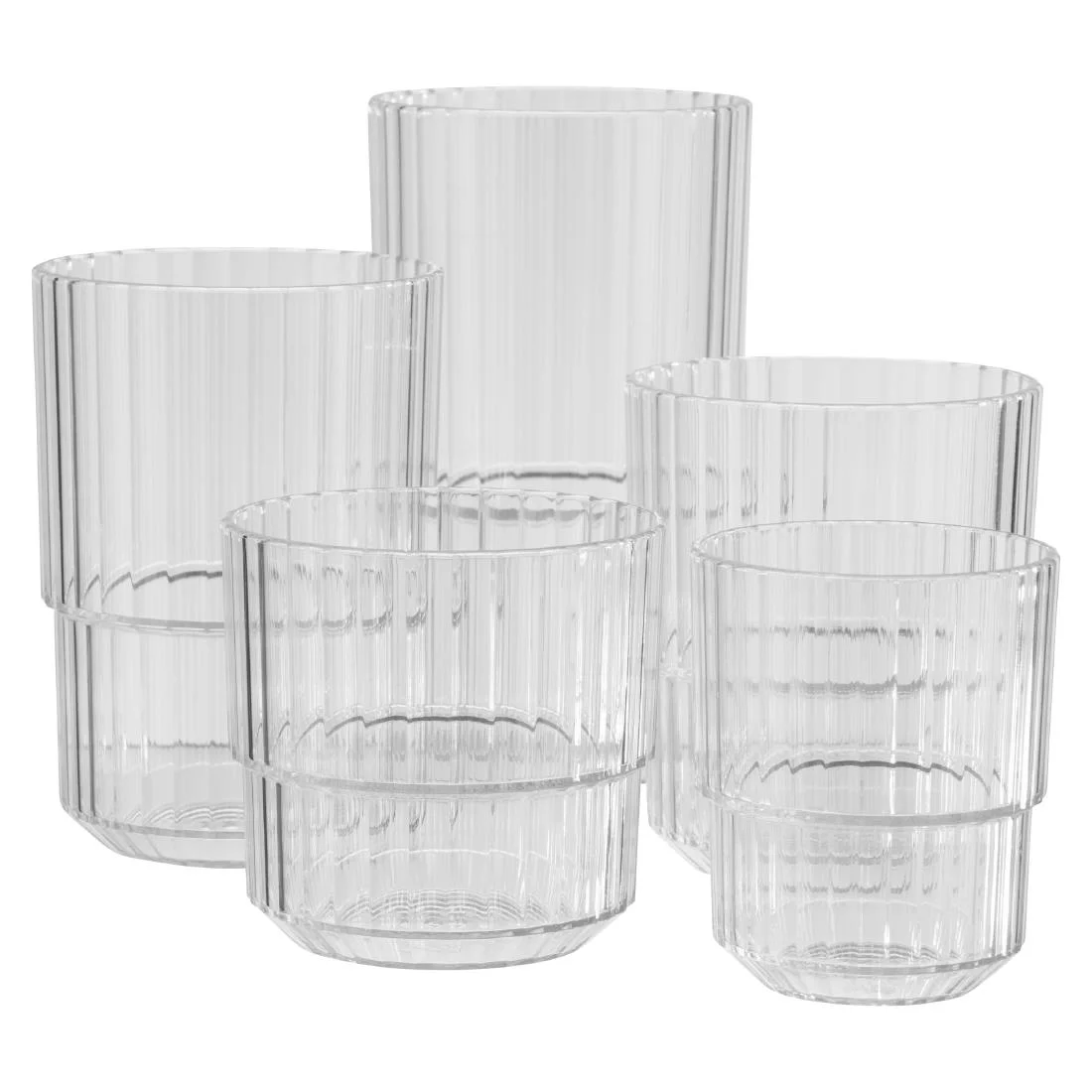 APS Linea Crystal Clear Drinking Cup 300ml (Box of 48) - Image 4