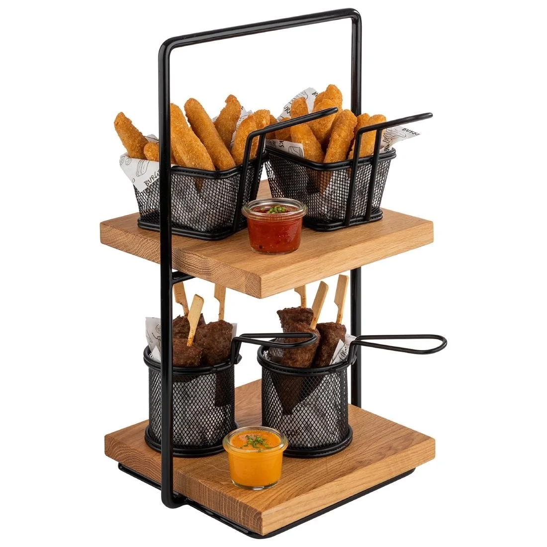 APS 2 Tiered Etagere 230x200x405mm - Image 4