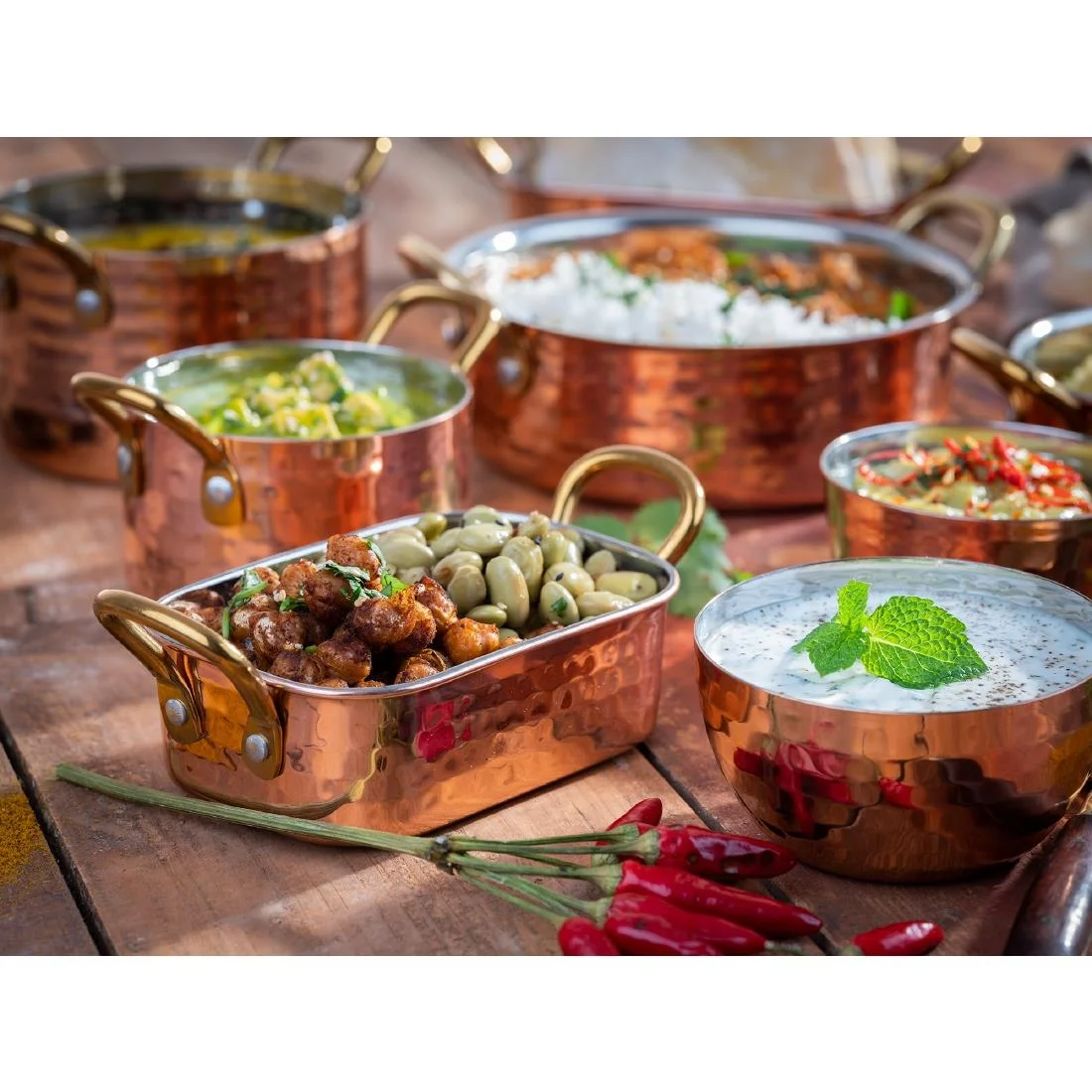 APS Mumbai Small Serving Pot 90x55m - Image 5