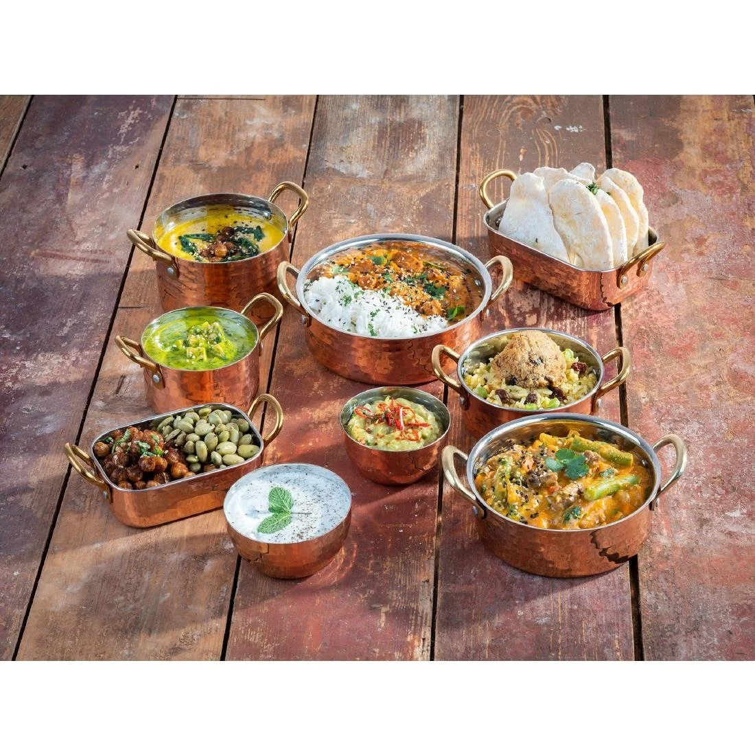 APS Mumbai Small Serving Pan - 145x95x45mm - Image 3