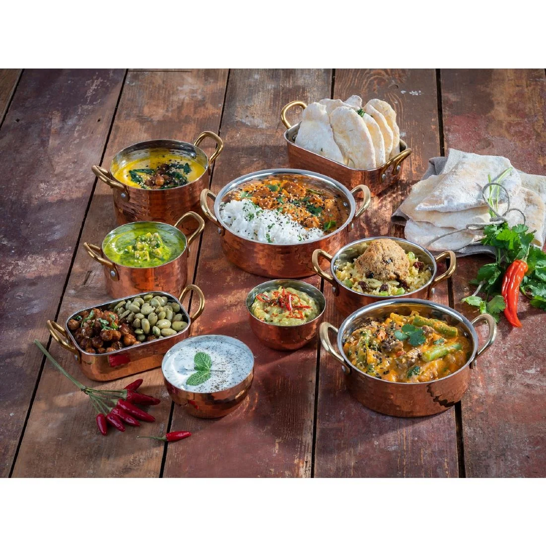 APS Mumbai Small Serving Pan - 145x95x45mm - Image 4
