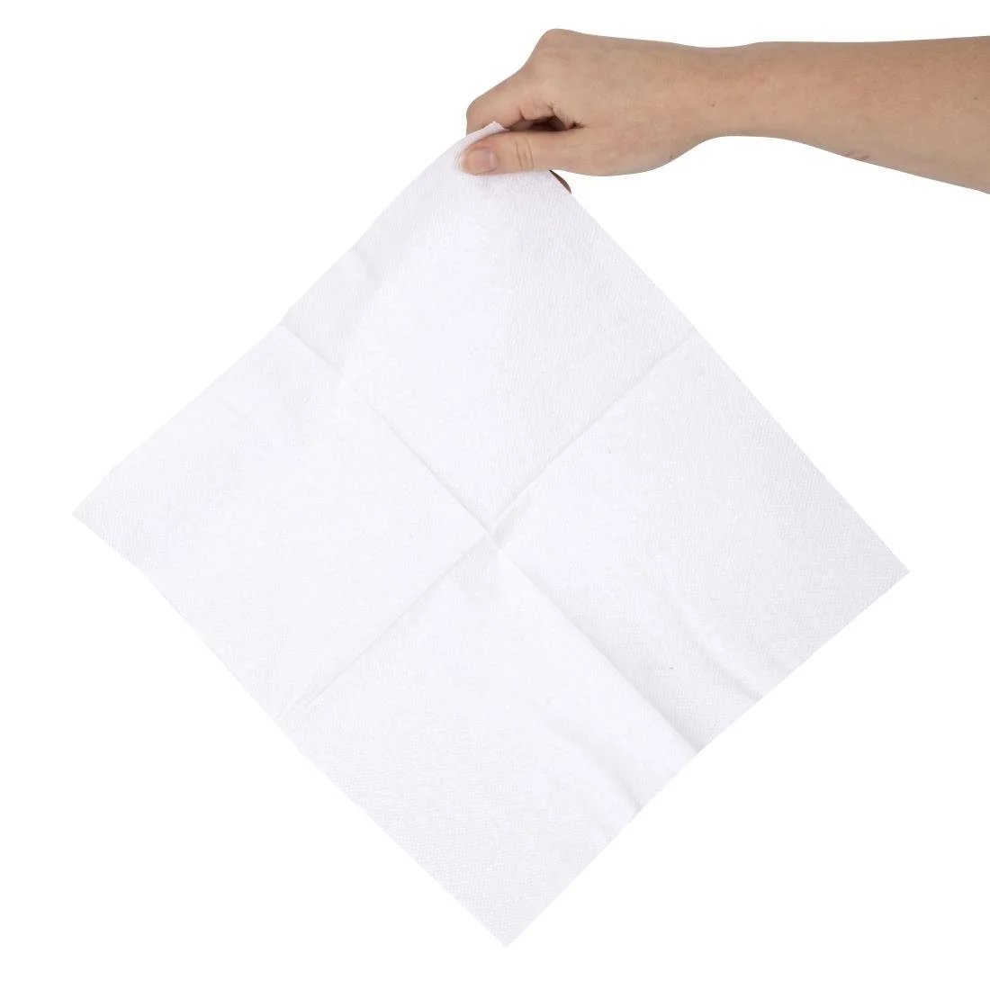 Nisbets Essentials 2ply 4-Fold White Lunch Napkins (50 Pack) - Image 7