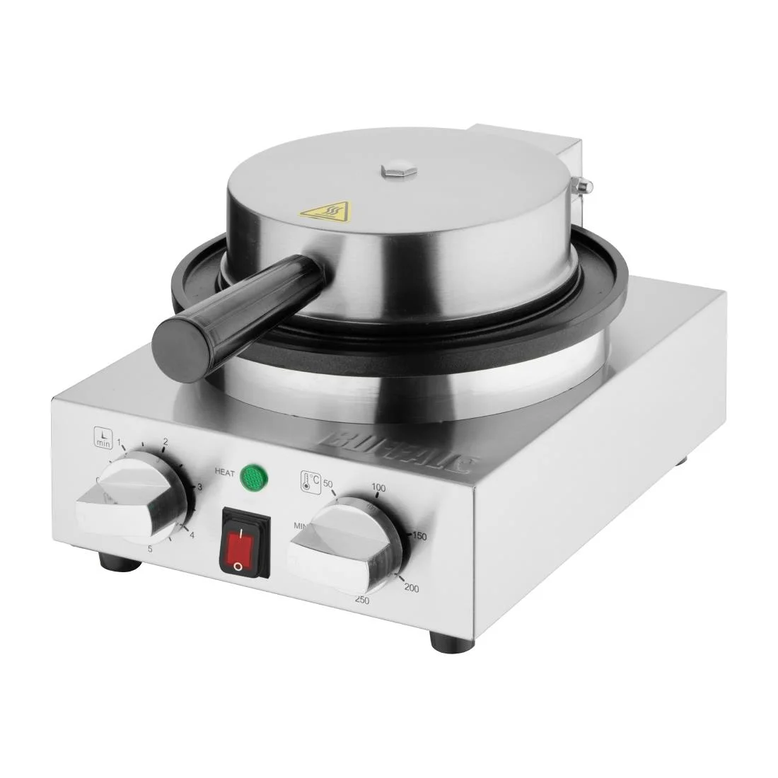 Buffalo Round Belgian Waffle Maker - Image 2