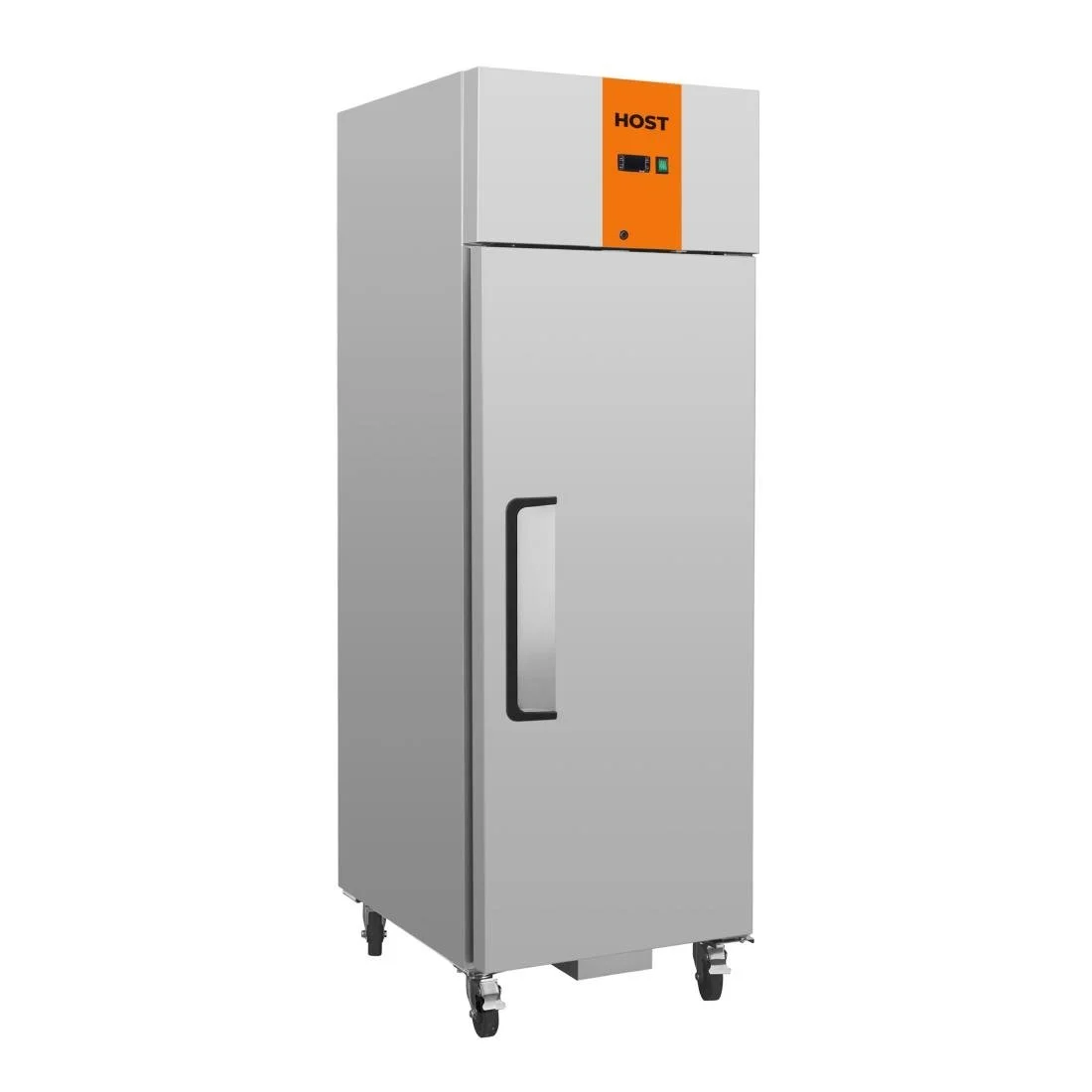 HOST Single Door Upright Fridge Stainless Steel 600Ltr HOST1013UR - Image 1