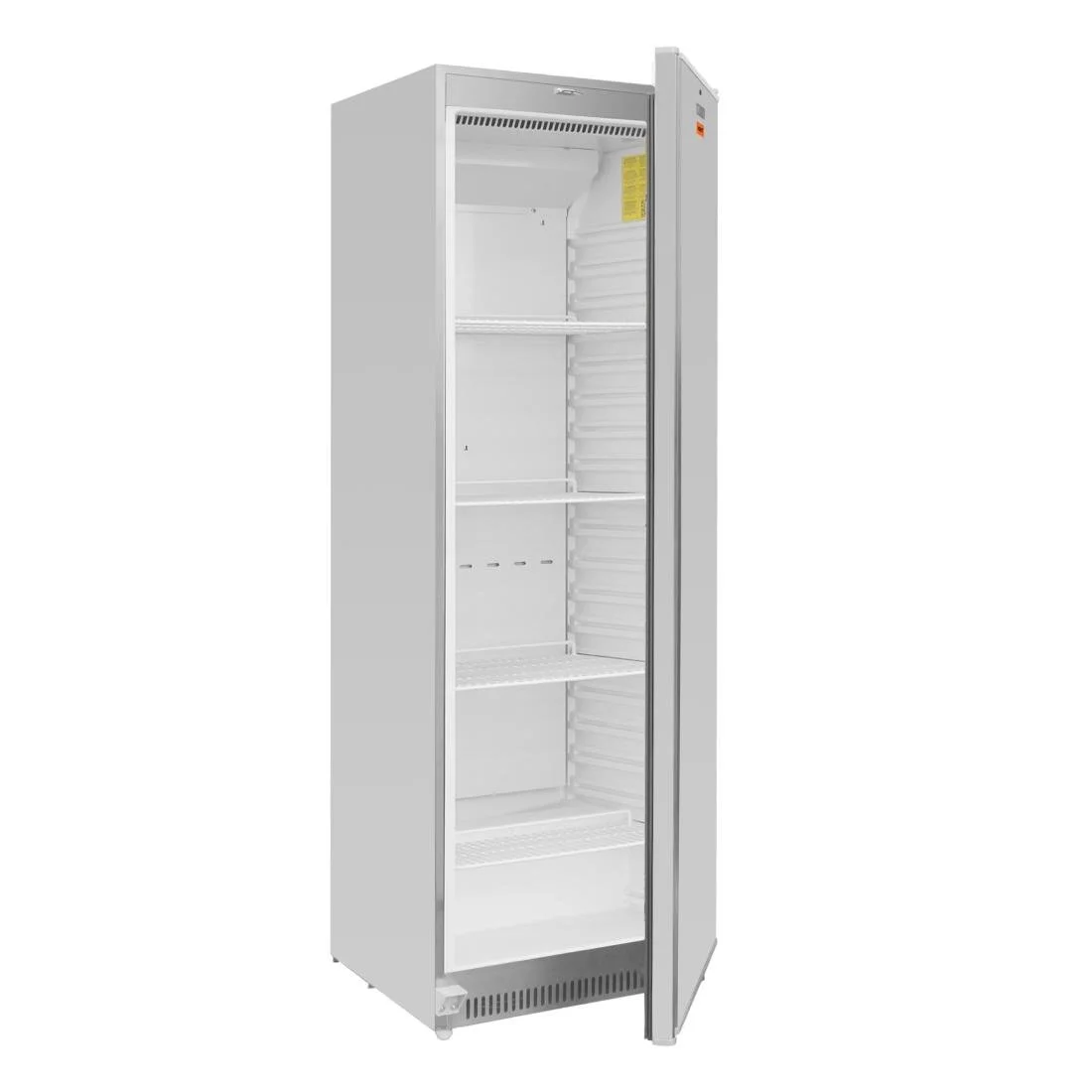 HOST Commercial Upright Fridge Stainless Steel 400L - Image 3
