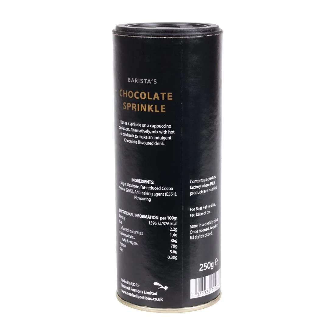 Poldermill Chocolate Sprinkle Shaker Drum 250g - Image 3