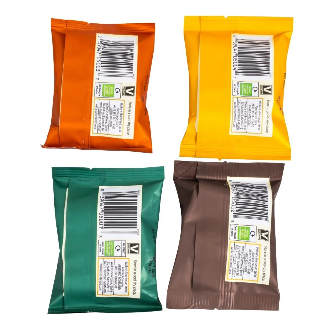 Walkers Mini Pack Assorted Biscuits (100 Pack) - Image 8