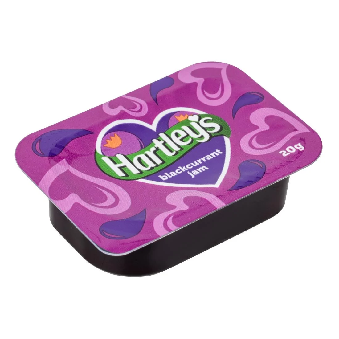 Hartley's Blackcurrant Jam 20g (100 Pack) - Image 1