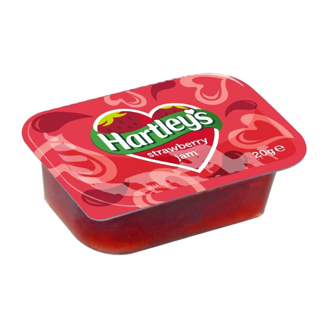 Hartley's Strawberry Jam 20g (100 Pack)