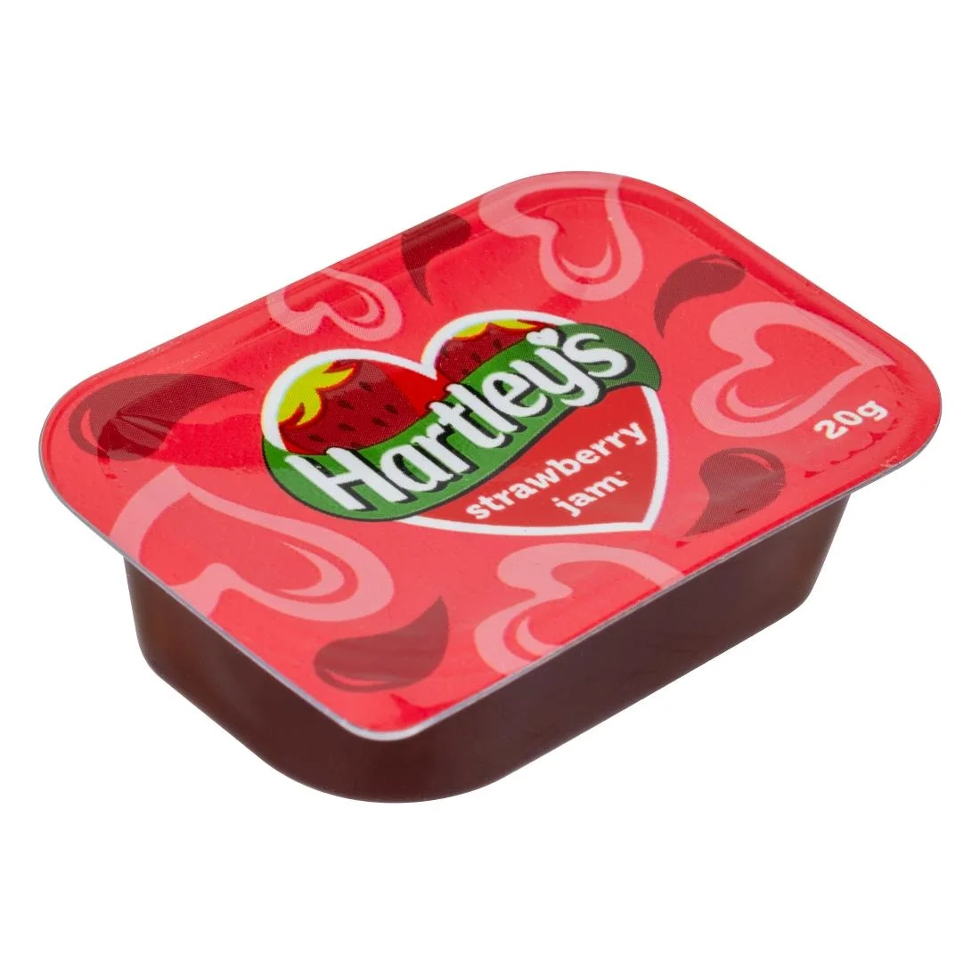 Hartley's Strawberry Jam 20g (100 Pack)