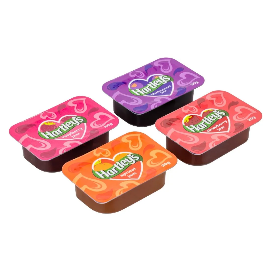 Hartley's Assorted Fruit Jams 20g (100 Pack) - Image 2