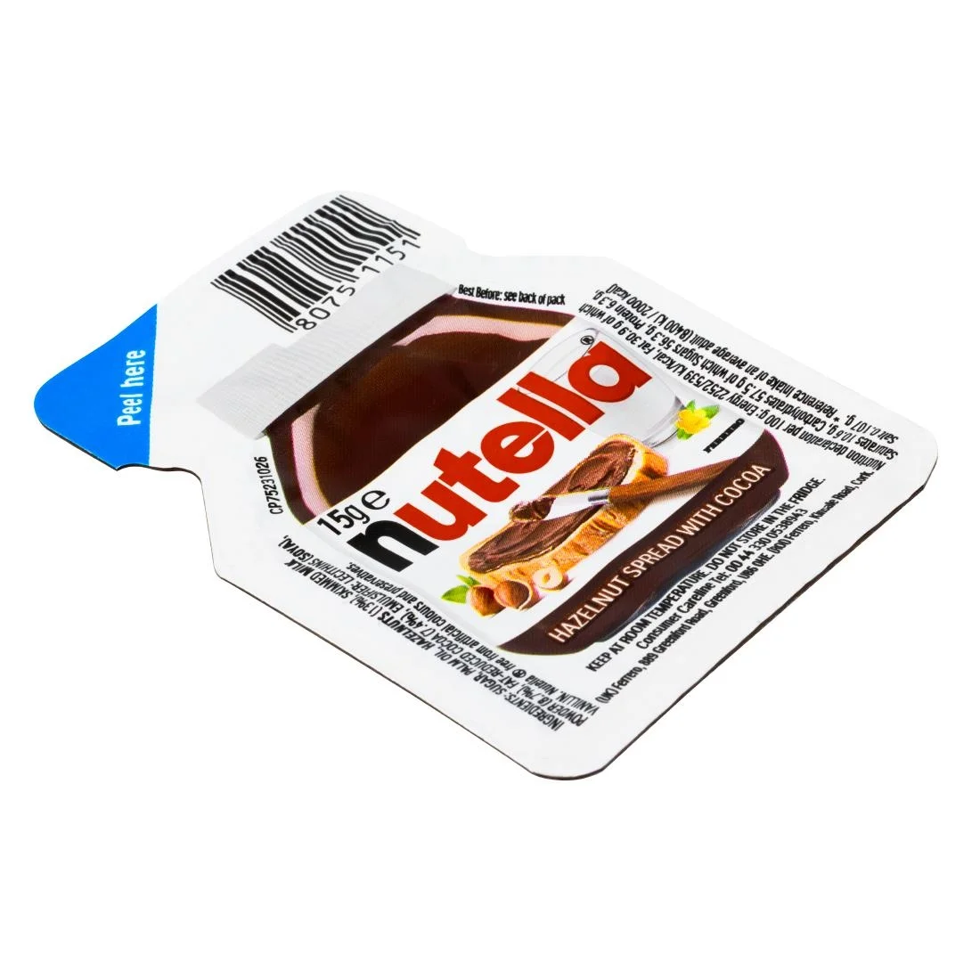 Nutella Portions 15g (120 Pack)