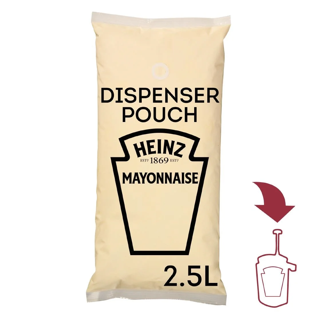 Heinz Sauce-O-Mat Mayonnaise (3x 2.5Ltr) - Image 2