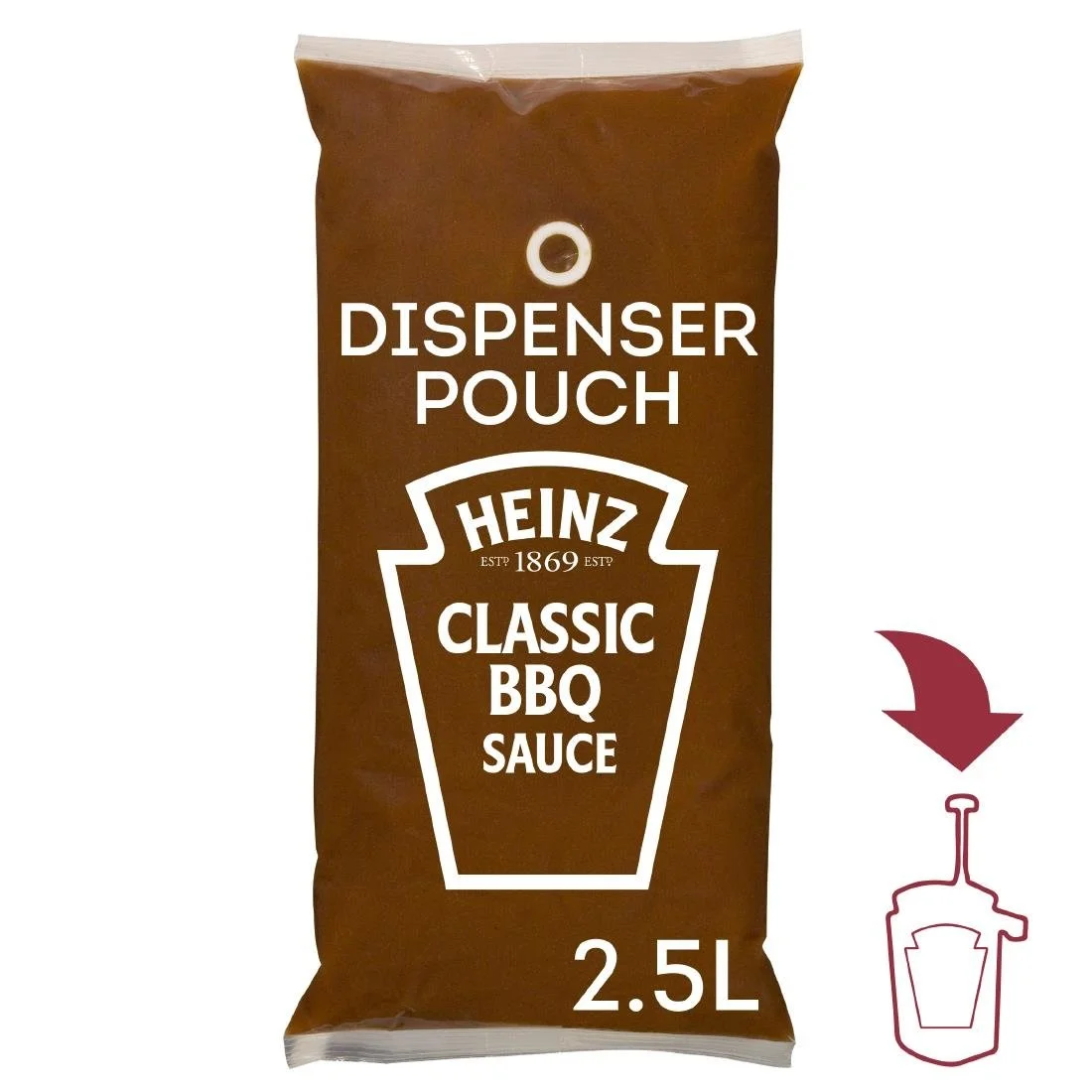 Heinz Sauce-O-Mat Classic Barbecue Sauce (3x 2.5Ltr) - Image 2