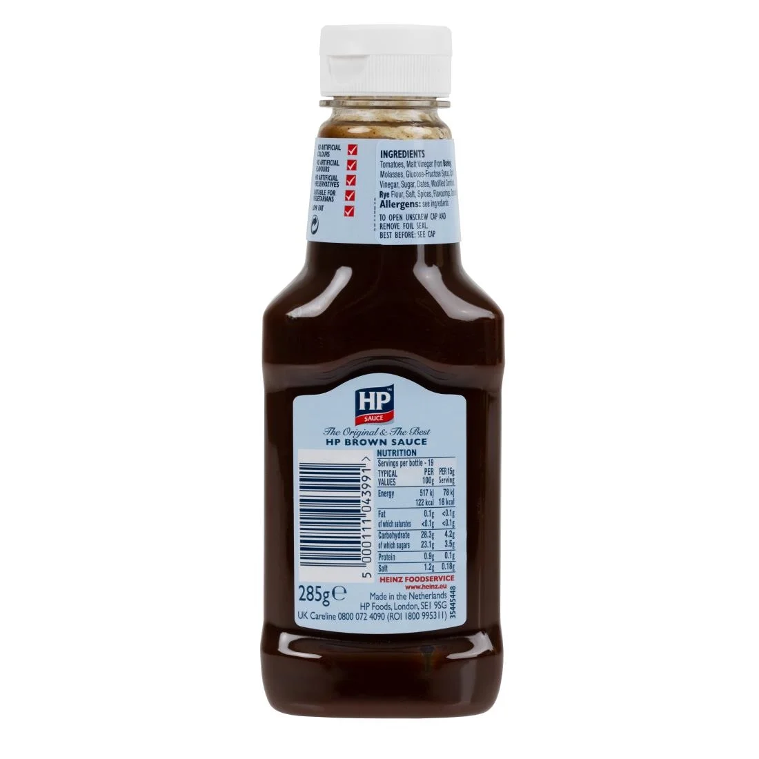 HP Table Top HP Brown Sauce 285g (8 Pack) - Image 3