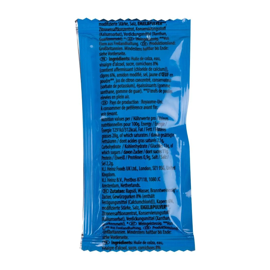 Heinz Tartare Sauce Sachets 10ml (200 Pack) - Image 2