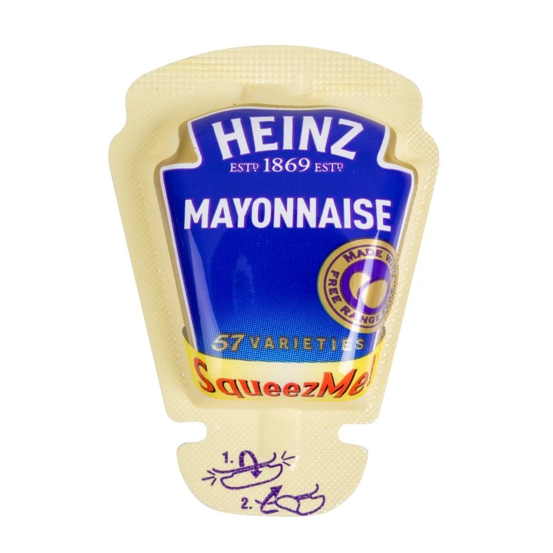 Heinz Mayonnaise SqueezMe! Sachets 26ml (70 Pack) - Image 3