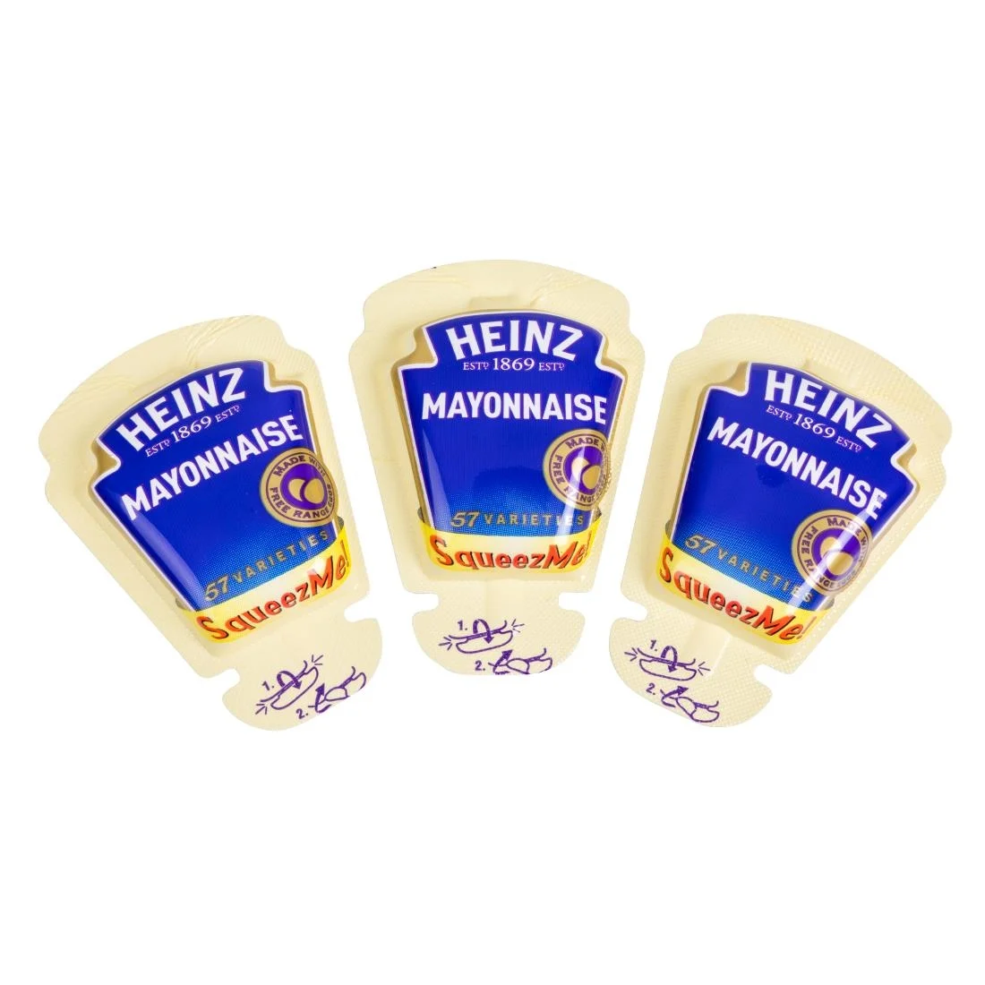 Heinz Mayonnaise SqueezMe! Sachets 26ml (70 Pack) - Image 5