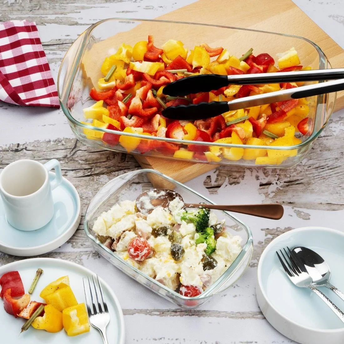 Vogue Glass Oven Dish 800ml - Image 5