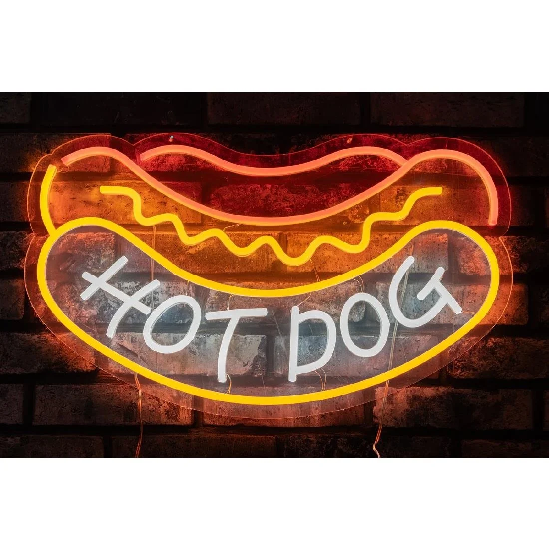 A1 Equipment Hotdog Neon Style LED Light-up Sign A7532 - Image 4