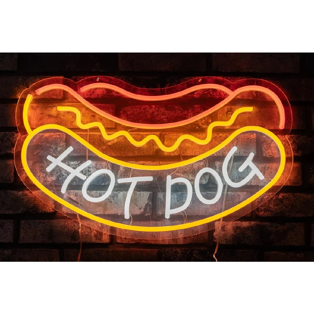 A1 Equipment Hotdog Neon Style LED Light-up Sign A7532 - Image 4