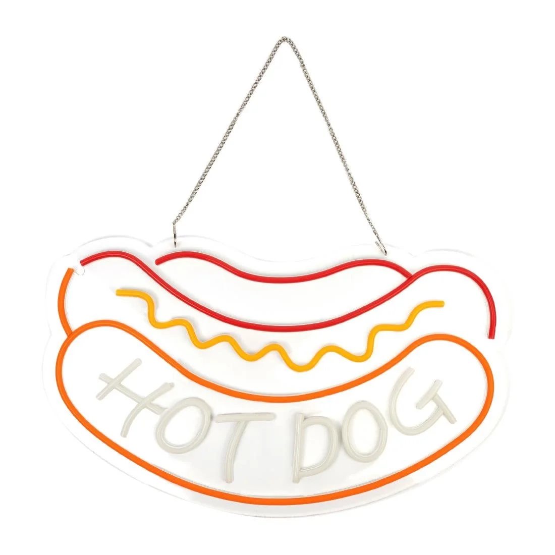 A1 Equipment Hotdog Neon Style LED Light-up Sign A7532 - Image 1