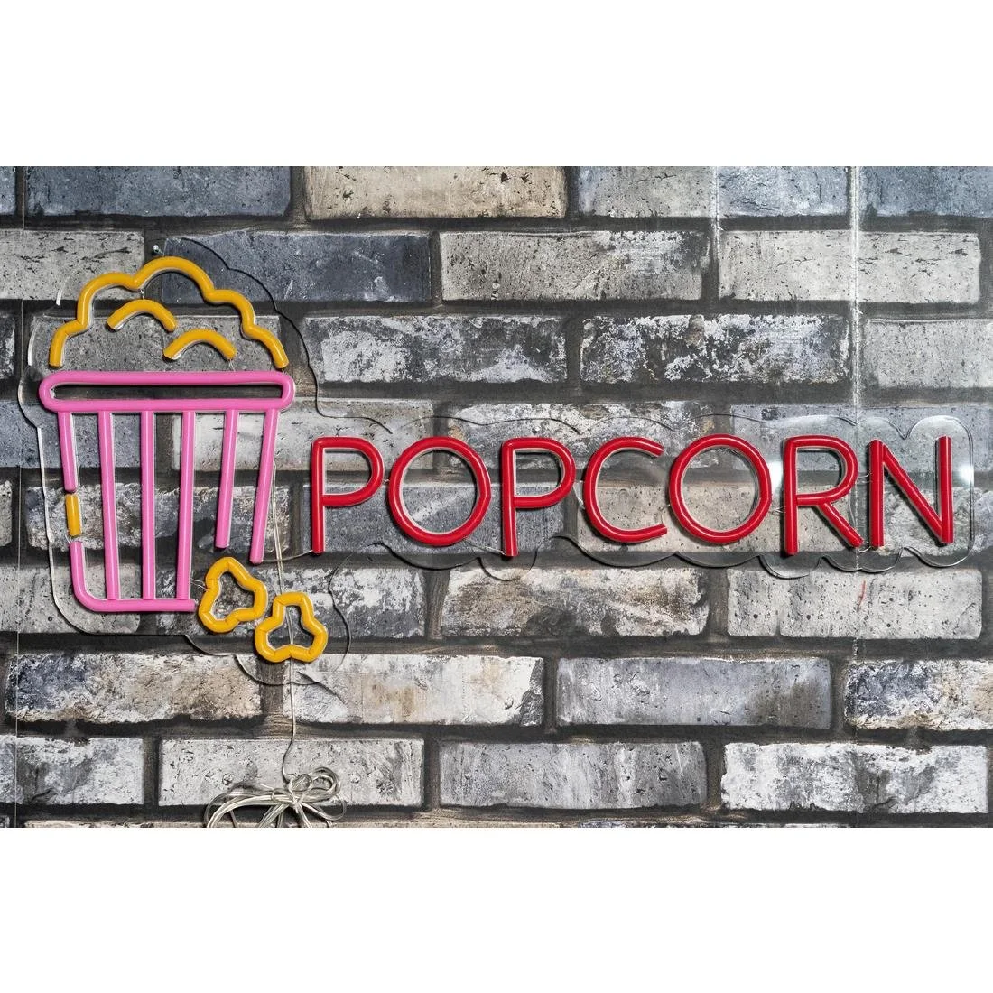 A1 Equipment Popcorn Neon Style LED Light-up Sign A7374 - Image 5