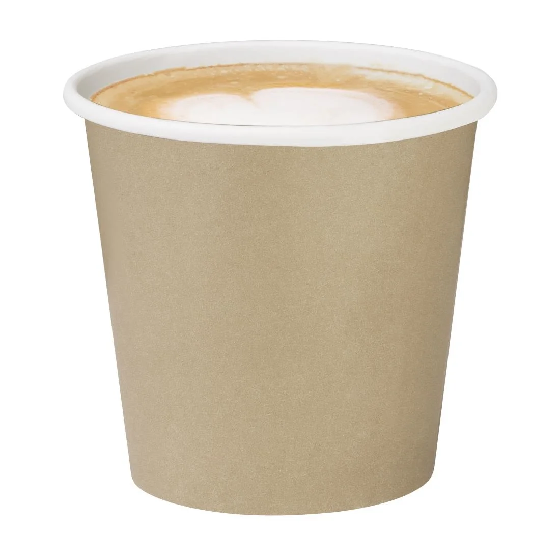 Fiesta Recyclable Hot Cups Single Wall Kraft 6oz (1000 Pack) - Image 4