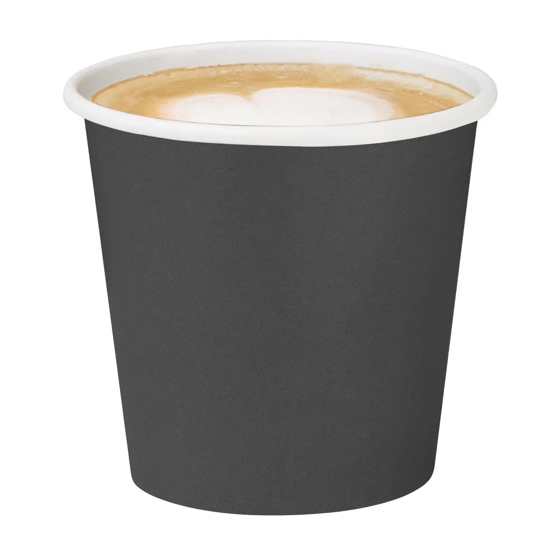 Fiesta Recyclable Hot Cups Single Wall Black 6oz (50 Pack) - Image 4