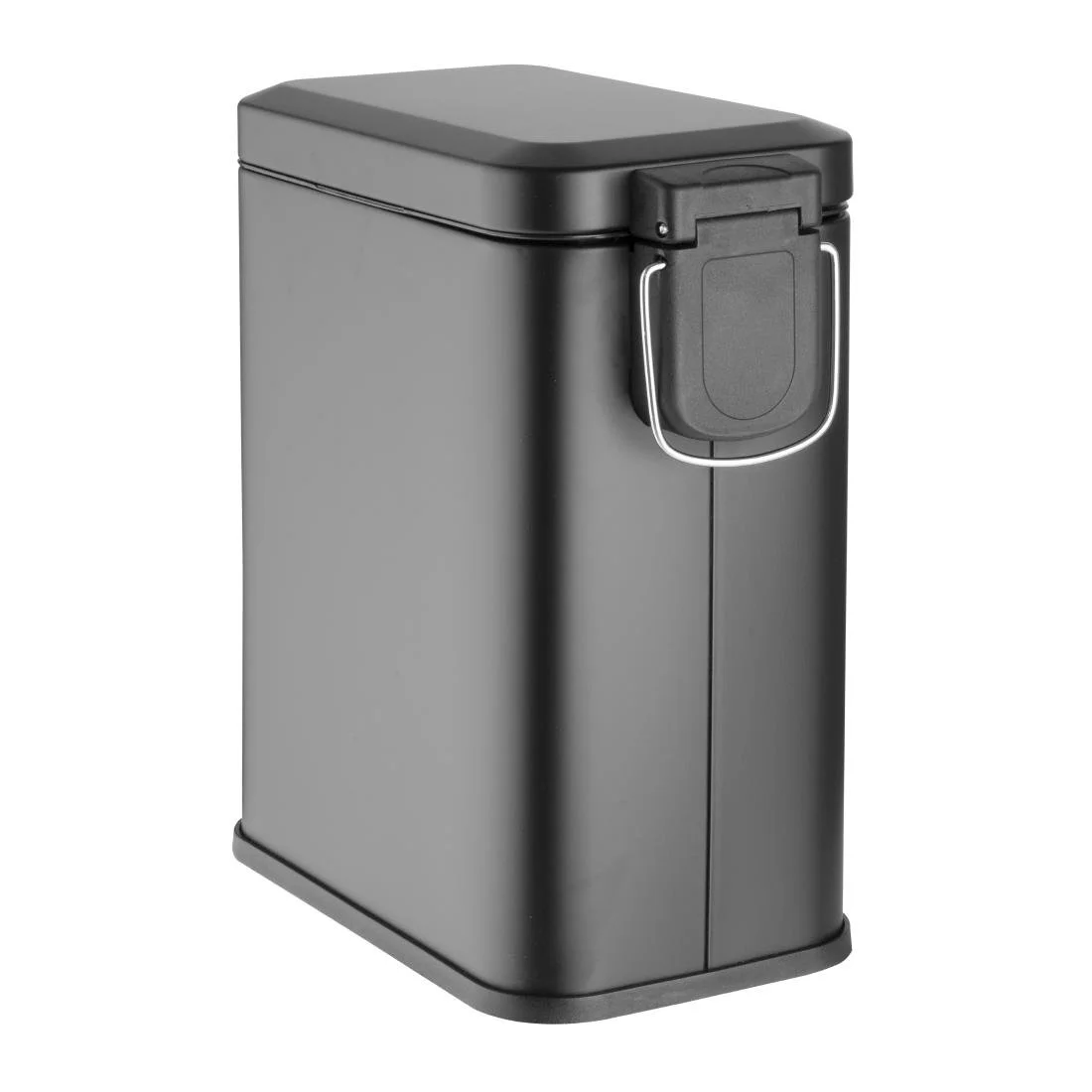 Jantex Slim Pedal Bin Black 5Ltr - Image 4