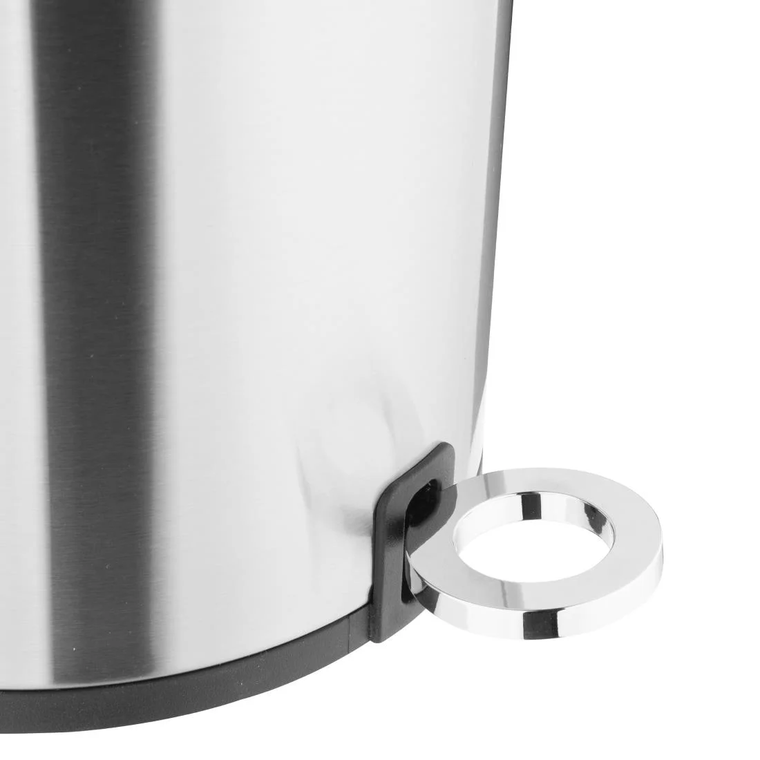 Jantex Pedal Bin Brushed Steel 6Ltr - Image 4
